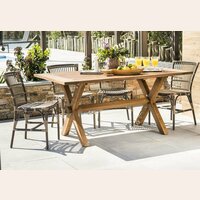 MESA COMEDOR PARA EXTERIOR - TEKA - 1.60 X 1.00 MTS - SIKA DESIGN
