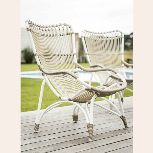 BUTACA MONET DE EXTERIOR - WHITE - SIKA DESIGN