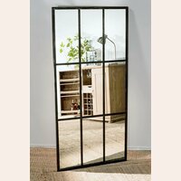 ESPEJO MULTIPANEL DE HIERRO - 1.70 X 0.80MTS