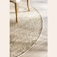 ALFOMBRA DE YUTE NATURAL REDONDA - DIAMETRO 2 MTS