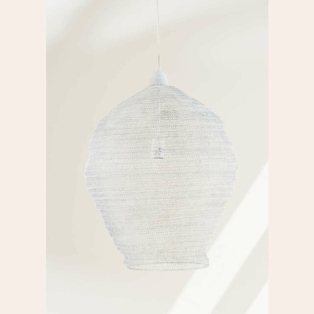LAMPARA DE TECHO NINA WHITE - 45 X 60 CMS