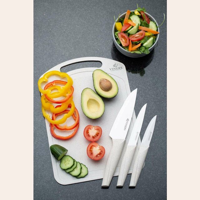 SET TABLA Y 3 CUCHILLAS VINERS ORGANIC 
