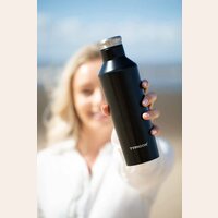 BOTELLA TERMICA DOBLE PARED - TYPHOON BLACK - 500 CC - 