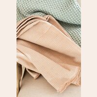 MANTA AUSTRIACA WAFFLE - ROSA - 2.00 X 1.40 MTS