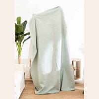 MANTA AUSTRIACA WAFFLE - MENTA - 2.00 X 1.40 MTS