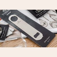 ABRIDOR DE BOTELLAS DE ACERO INOX MATTE - VINERS