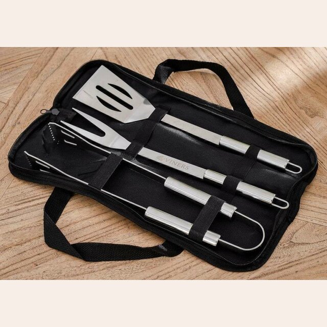 SET PARA ASADO - 3 PIEZAS - VINERS ENGLAND