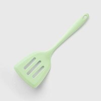 ESPATULA CALADA ANCHA SILICONA TAYLORS - VERDE PASTEL