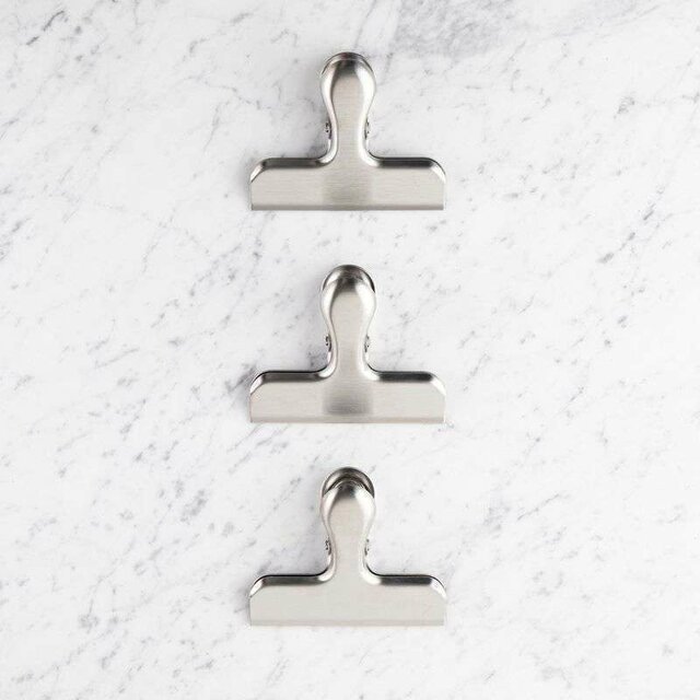 SET 3 CLIPS PARA BOLSAS ACERO INOX TAYLORS - MEDIANOS 