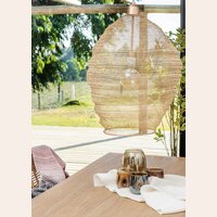 LAMPARA DE TECHO NINA - MATTE GOLD - 45 X 60 CMS