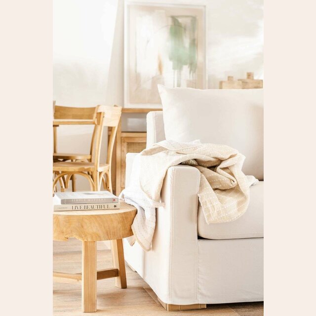 SILLON SOFIA - JEAN GRIS LAVABLE