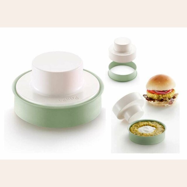 MOLDE PARA HAMBURGUESAS CASERAS LEKUE