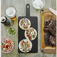 TABLA CON ASA EPICUREAN - NEGRO - 38 X 19 CMS