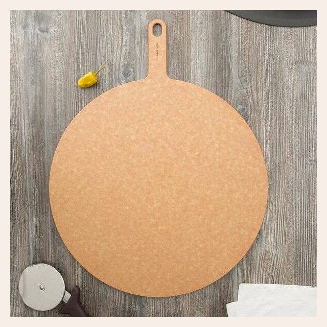 TABLA REDONDA CON ASA EPICUREAN - NATURAL - 30.5 CMS