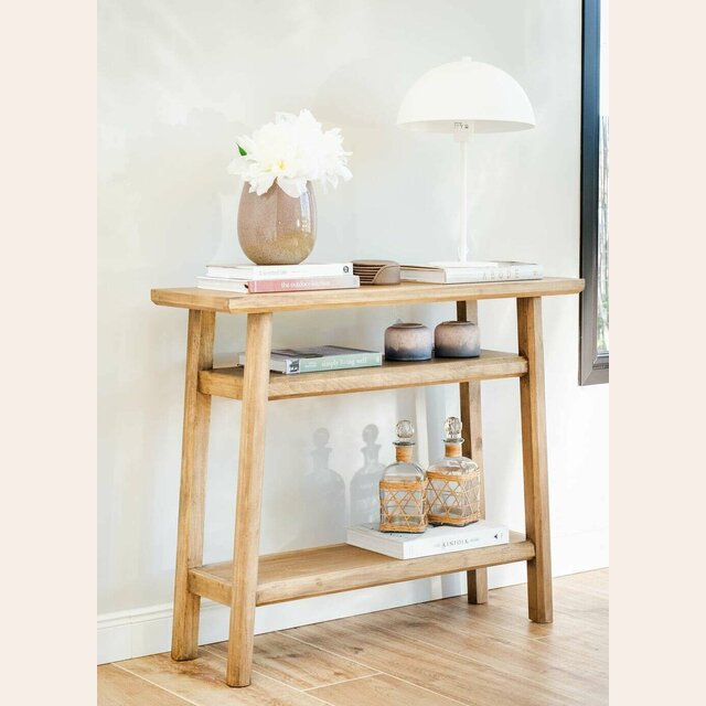 MESA DE ARRIMO EMMA - CEDRO Y ALAMO