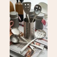 JUEGO DE MENAGE ACERO INOX CON SOPORTE - VINERS 