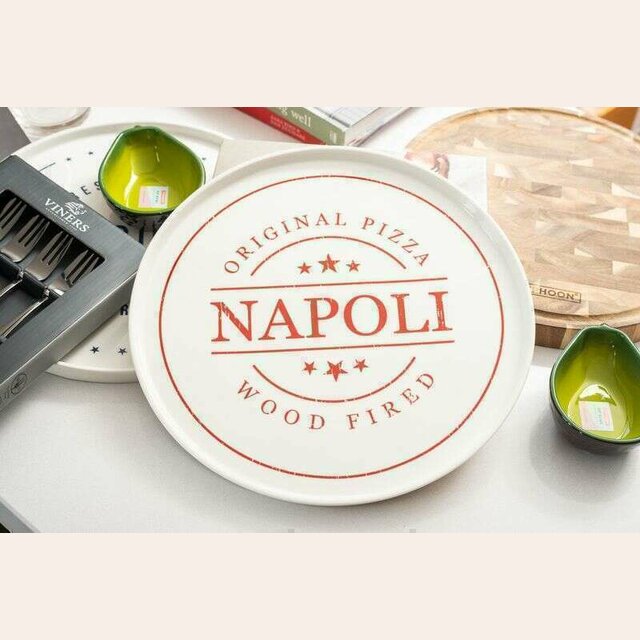 FUENTE PARA PIZZA TYPHOON - NAPOLI - 31 CMS
