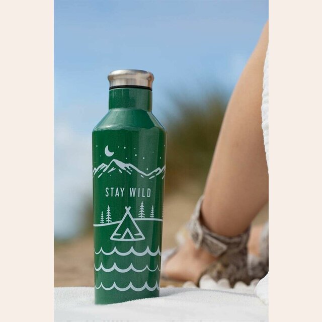BOTELLA TERMICA DOBLE PARED FRIO / CALOR TYPHOON - STAY WILD - 500 CC