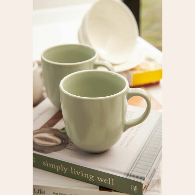 JARRO MUG MASON CASH - GREEN - 450 CC