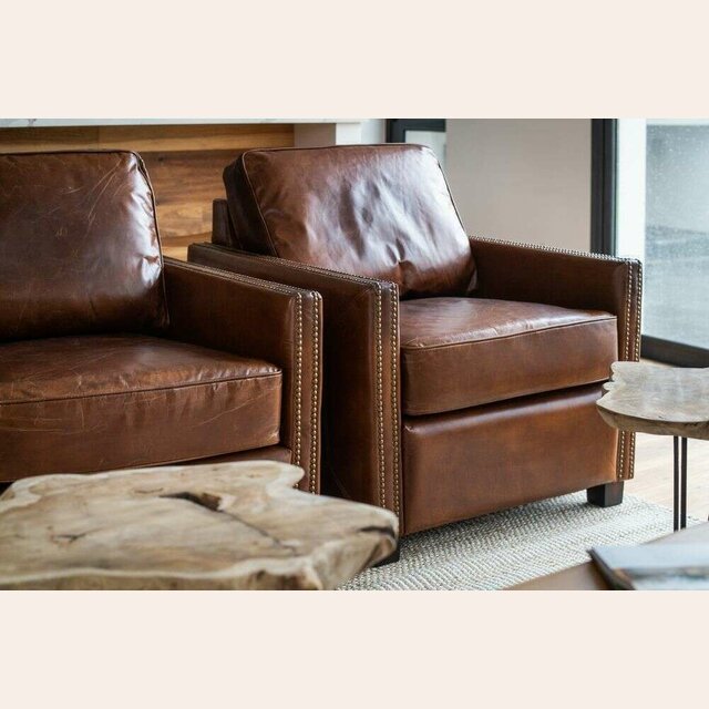 SILLON CUERO ITALIANO - 1 CUERPO