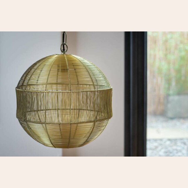 LAMPARA DE TECHO METAL GLOBE