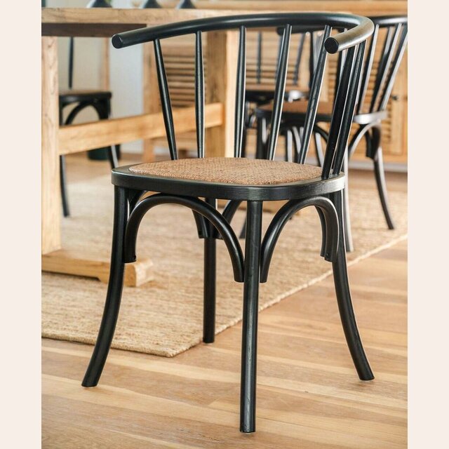 SILLA WINDSOR BLACK
