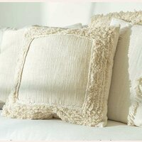 ALMOHADON AUSTRALIA - 100% ALGODON NATURAL - 50 X 50 CMS