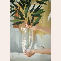FLORERO CRISTAL BOHEMIA ALTO 
