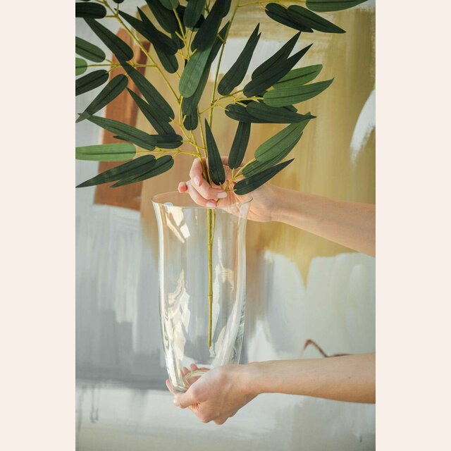 FLORERO CRISTAL BOHEMIA 