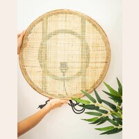 APLIQUE DE PARED BALI - BAMBOO Y RATTAN - 50 CMS