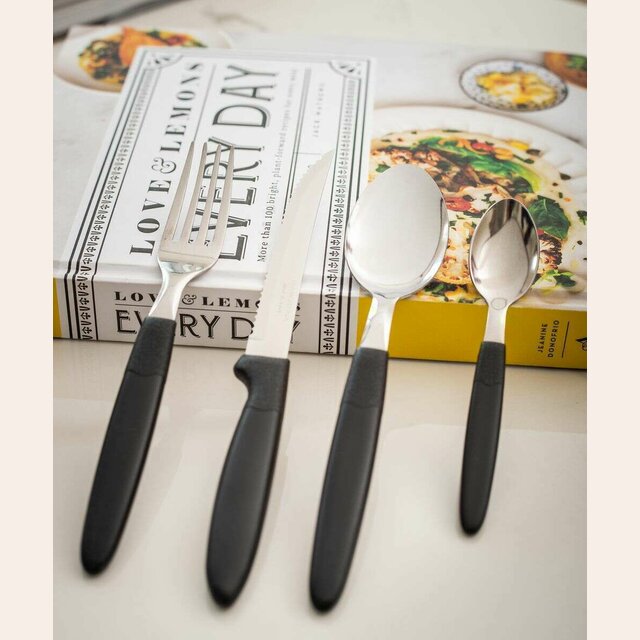 CUCHILLO DE MESA TRAMONTINA IPANEMA NEGRO
