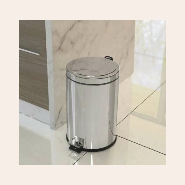 RECIPIENTE DE RESIDUOS ACERO INOX TRAMONTINA - 20 LTS