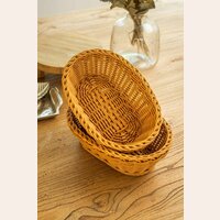 PANERA DE RATTAN SINTETICO - MIEL