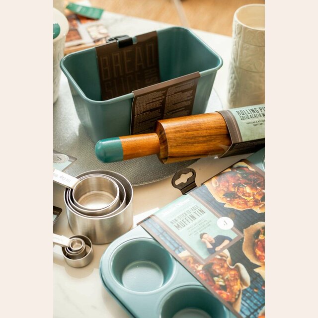 BUDINERA ANTIADHERENTE JAMIE OLIVER - VERDE - 21 X 13 CMS