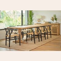 MESA COMEDOR DE OLMO ISABEL - 2.50 X 1.00 MTS