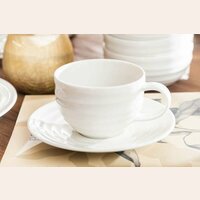 TAZA DE TE CON PLATO QUALITIER OLAS