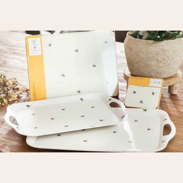 JUEGO DE 4 INDIVIDUALES PRICE & KENSINGTON - ABEJAS