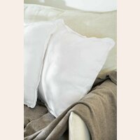 ALMOHADON 100% LINO - OFF WHITE - 45 X 45 CMS