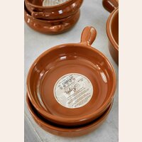 CAZUELA DE CERAMICA CON MANGO REGAS - 17CMS