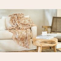 THROW / MANTA APRICOT - 1.50 X 1.25 MTS