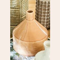 VASIJA DE CERAMICA CARAMEL