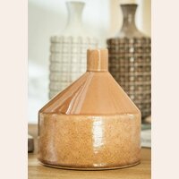 VASIJA DE CERAMICA CARAMEL