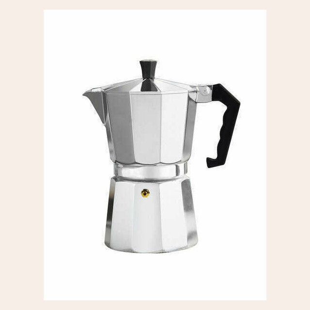 CAFETERA DE ALUMINIO ITALIANA BASTIANI - 450 ML