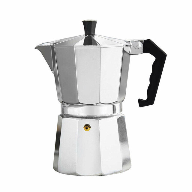 CAFETERA DE ALUMINIO ITALIANA BASTIANI - 600 ML