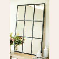 ESPEJO MULTIPANEL DE HIERRO - 1.20 X 0.80 MTS