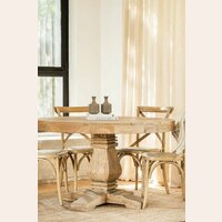 MESA COMEDOR REDONDA DE OLMO FRANCISCA - 1.30 MTS