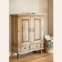 MUEBLE APARADOR SEVILLA - ALAMO MACIZO LUSTRE CLARO