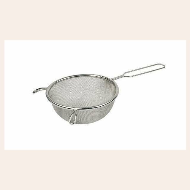 COLADOR DE ACERO INOX - 14 CMS