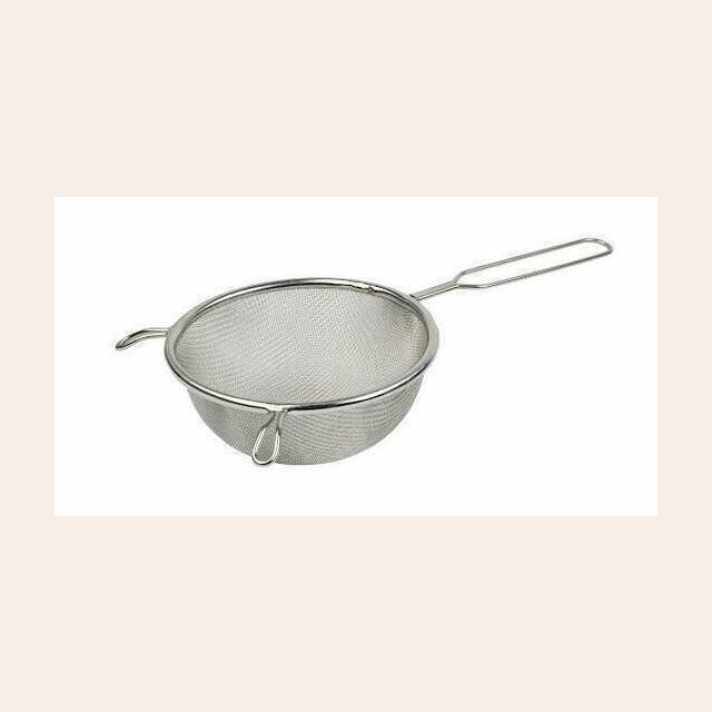 COLADOR DE ACERO INOX - 18 CMS