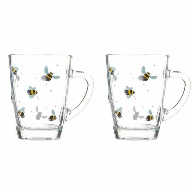 SET 2 JARROS DE VIDRIO PRICE & KENSINGTON - ABEJAS